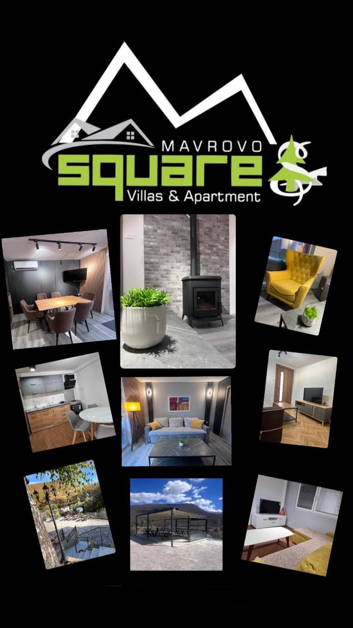 Mavrovo Square " Villas & Apartment " Exterior foto